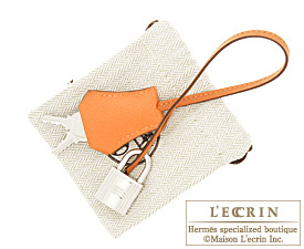 Hermes　Birkin bag 35　Orange　Epsom leather　Silver hardware