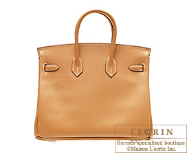 Hermes　Birkin bag 25　Natural　Epsom leather　Silver hardware