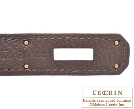 Hermes　Birkin bag 35　Chocolat/Chocolate　Togo leather　Silver hardware