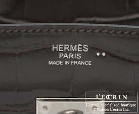 Hermes　Birkin bag 30　Cocaon　Niloticus crocodile skin　Silver hardware