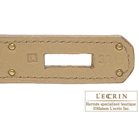Hermes　Birkin bag 30　Tabac camel　Clemence leather　Gold hardware