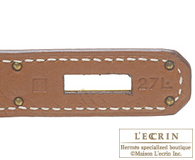 Hermes　Birkin bag 35　Etrusque　Clemence leather　Gold hardware