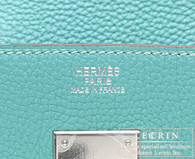 Hermes　Birkin bag 25　Lagon　Togo leather　Silver hardware