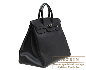 Hermes　Birkin bag 40　Black　Epsom leather　Silver hardware