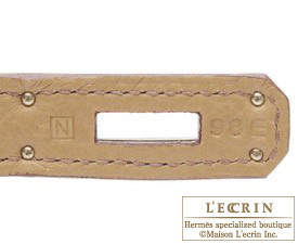 Hermes　Birkin bag 35　Tabac camel　Clemence leather　Silver hardware