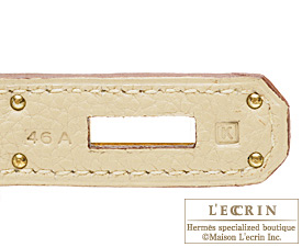 Hermes　Birkin bag 35　Parchemin/Parchment beige　Togo leather　Gold hardware