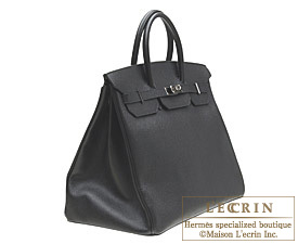 Hermes　Birkin bag 40　Graphite　Epsom leather　Silver hardware