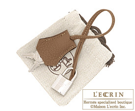 Hermes　Birkin bag 30　Alezan　Togo leather　Silver hardware