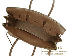 Hermes　Birkin bag 35　Alezan/Chestnut brown　Togo leather　Gold hardware