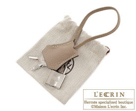 Hermes　Birkin bag 35　Gris tourterelle/Gris tourterelle grey　Togo leather　Silver hardware