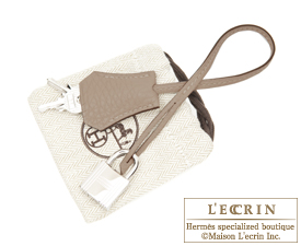 Hermes　Birkin bag 40　Gris tourterelle/Mouse grey　Togo leather　Silver hardware