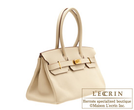Hermes　JPG Shoulder Birkin　Parchemin/Parchment beige　Clemence leather　Gold hardware