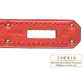 Hermes　Birkin bag 40　Bougainvillier　Clemence leather　Silver hardware