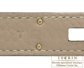 Hermes Birkin bag 30 Gris tourterelle Togo leather Gold hardware ...