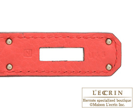 Hermes　Birkin bag 35　Bougainvillier　Clemence leather　Silver hardware