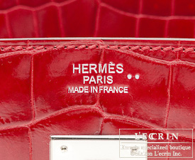 Hermes　Birkin bag 30　Braise　Niloticus crocodile skin　Silver hardware