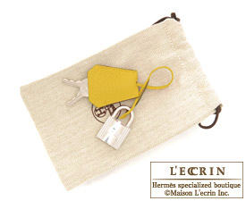 Hermes　JPG Shoulder Birkin　Soleil/Soleil yellow　Clemence leather　Silver hardware