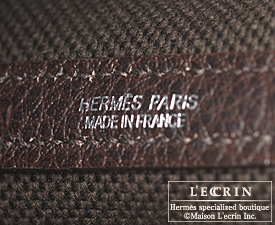 Hermes　Garden Party bag 36/PM　Rouge garance　Toile So H cotton canvas with Buffalo leather　Silver hardware