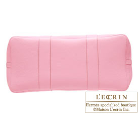 Hermes　Garden Party bag 36/PM　Pink　Toile officier with Buffalo leather　Silver hardware