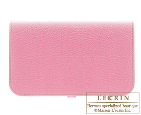 Hermes　Dogon GM　Pink　Togo leather　Silver hardware