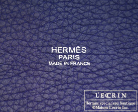 Hermes　Picotin Lock bag 18/PM　Iris　Clemence leather　Silver hardware