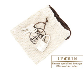 Hermes　Picotin Lock bag 18/PM　Iris　Clemence leather　Silver hardware