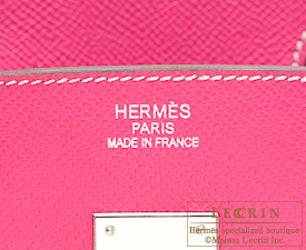 Hermes　Candy　Birkin bag 35　Rose tyrien　Epsom leather　Silver hardware