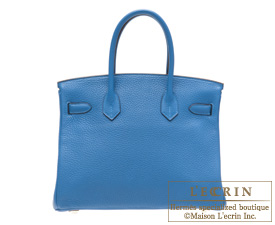 Hermes　Birkin bag 30　Mykonos　Togo leather　Gold hardware