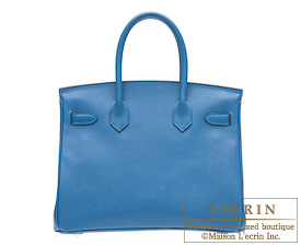 Hermes　Birkin bag 30　Mykonos　Epsom leather　Gold hardware