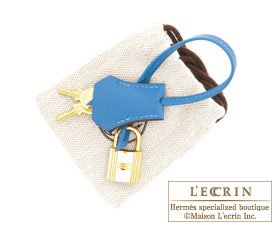 Hermes　Birkin bag 30　Mykonos　Epsom leather　Gold hardware