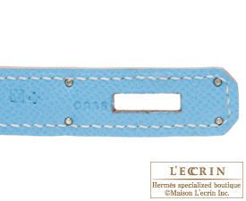 Hermes　Candy　Birkin bag 35　Celeste/Celeste blue　Epsom leather　Silver hardware