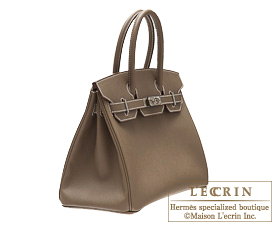 Hermes　Birkin bag 30　Etoup grey　Epsom leather　Silver hardware
