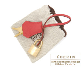 Hermes　Birkin bag 35　Bougainvillier　Clemence leather　Gold hardware