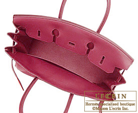 Hermes　Birkin bag 35　Tosca　Clemence leather　Silver hardware