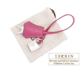 Hermes　Birkin bag 30　Tosca　Clemence leather　Silver hardware