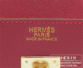 Hermes　Birkin bag 30　Ruby　Epsom leather　Gold hardware