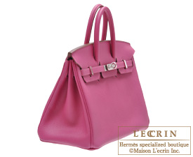 Hermes　Birkin bag 25　Tosca　Togo leather　Silver hardware