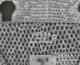 Hermes　Birkin bag 25　Ombre　Natural lizard skin　Silver hardware