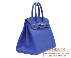 Hermes　Candy　Birkin bag 35　Blue electric　Epsom leather　Silver hardware