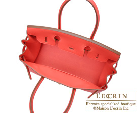 Hermes　Birkin bag 30　Rose jaipur　Clemence leather　Gold hardware