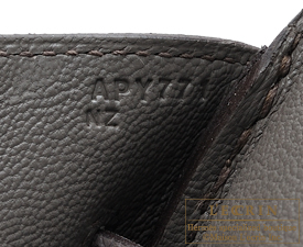 Hermes　Birkin bag 35　Etain/Etain grey　Togo leather　Gold hardware