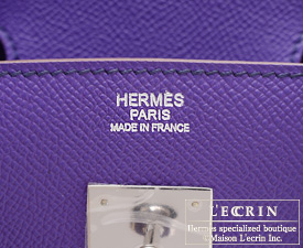 Hermes　Birkin bag 30　Crocus　Epsom leather　Silver hardware