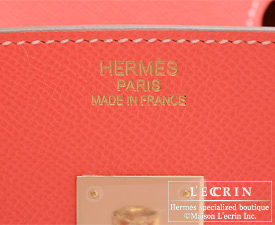 Hermes Birkin 30 and 35 Candy Rose Jaipur and Rouge Casaque epsom