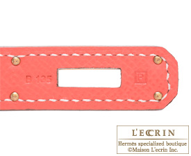 Hermes　Candy　Birkin bag 35　Rose jaipur　Epsom leather　Champagne Gold hardware