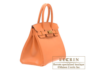 Hermes　Birkin bag 30　Mango　Epsom leather　Gold hardware