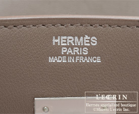Hermes　Birkin Casaque bag 30　Rose jaipur/Etoupe grey/Argile　Clemence/Swift　Matt silver hardware