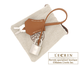 Hermes　Birkin bag 30　Gold　Epsom leather　Silver hardware
