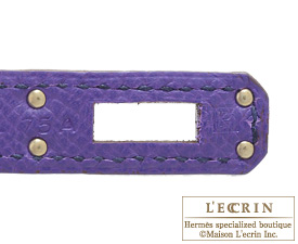 Hermes　Birkin bag 25　Crocus　Epsom leather　Silver hardware