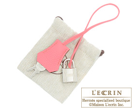 Hermes　Birkin bag 35　Rose lipstick　Togo leather　Silver hardware 