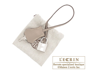 Hermes　Birkin bag 35　Gris tourterelle/Etoupe grey　Togo leather　Silver  hardware